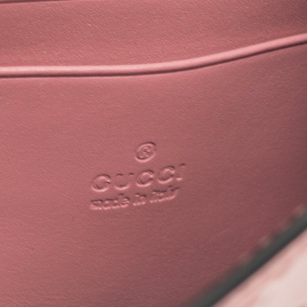 Gucci Icon Camellia Guccissima Gucci Signature Chain Wallet - Picture 11 of 12